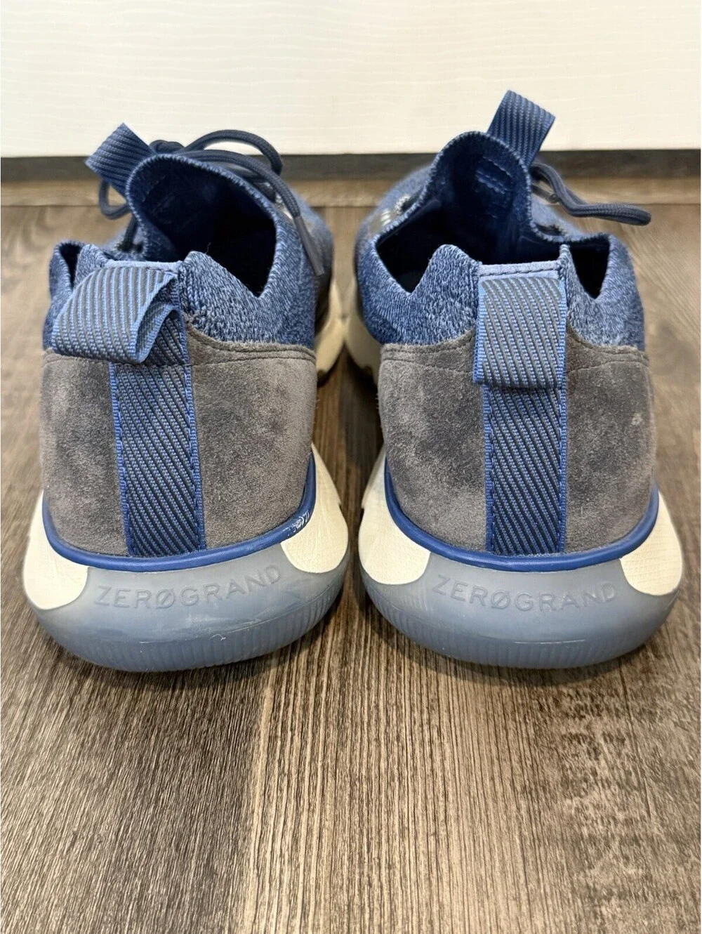 Cole Haan C35060 Size 11 Men's Zerogrand Stichlite Workout Sneaker Blue